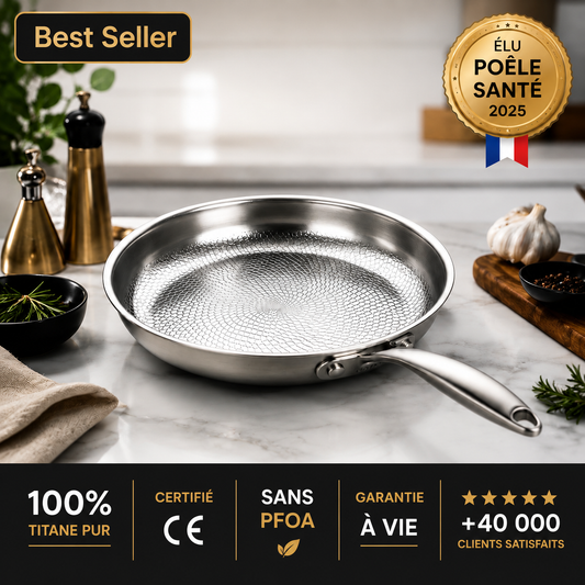 TITANO™ | Poêle Premium en Titane